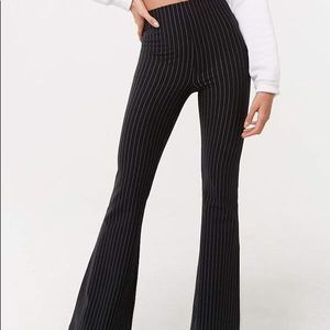 2/$30 NWOT pinstripe stretch flare pants